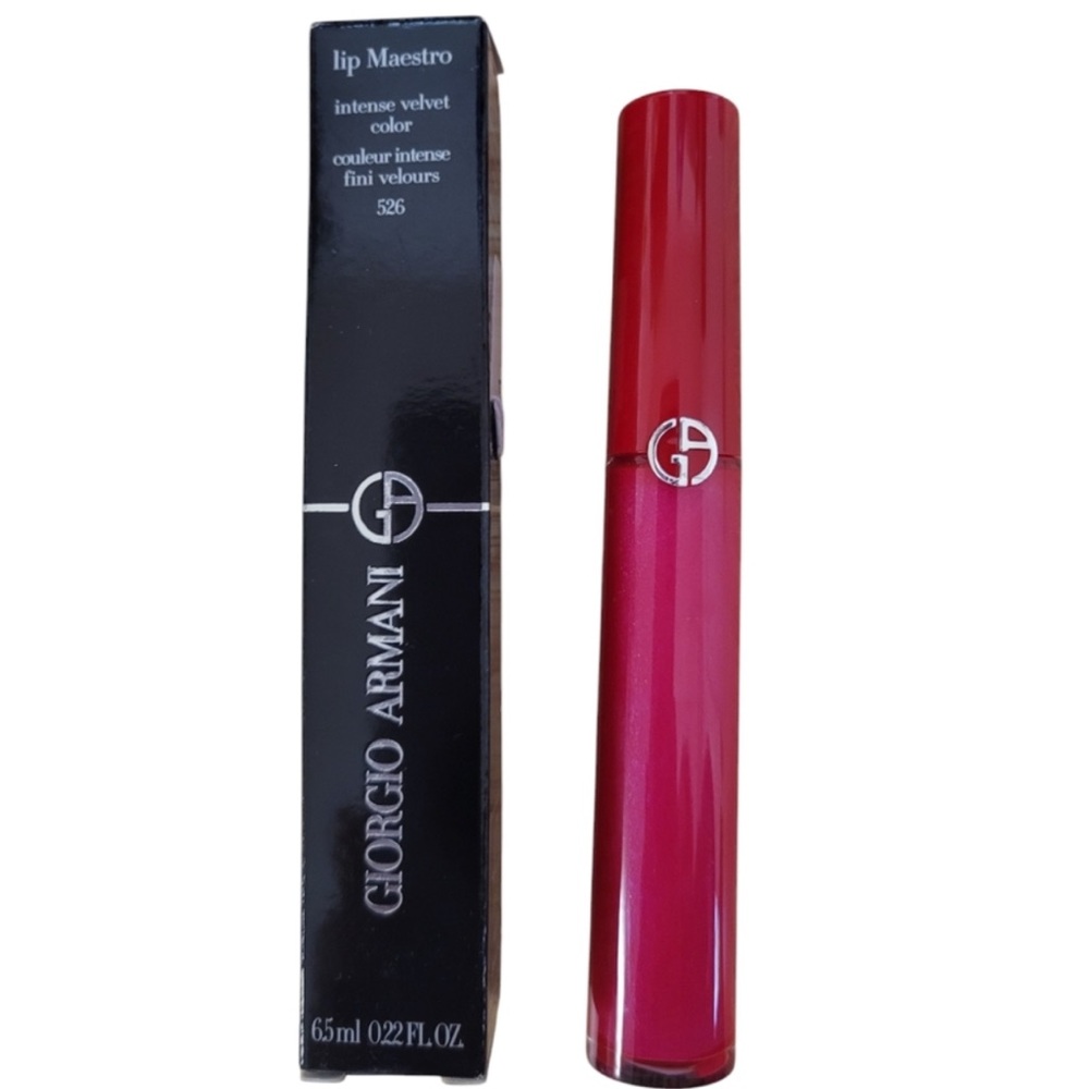 Giorgio Armani Lip Maestro Velvet Liquid Lipstick 526 Blast Pink 6.5ml